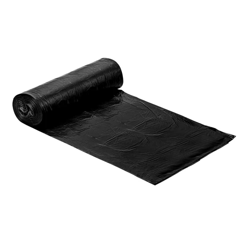 Мешки для мусора 160 л, черные, в рулоне 10 штук, прочные, ПВД 45 мкм, 90x110 см, LAIMA, 702674 - фото 2