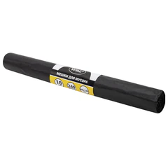 Мешки для мусора 240 л, черные в рулоне 10 штук, ПВД 50 мкм, 88x130 см, WBZ, 702680