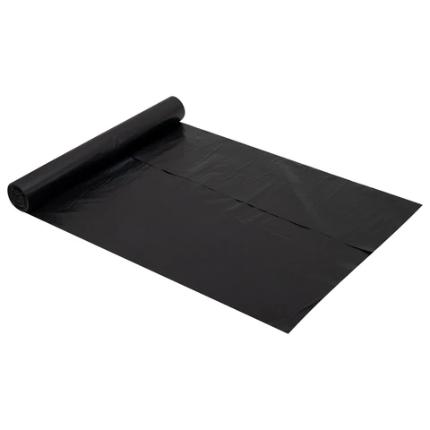 Мешки для мусора 240 л, черные в рулоне 10 штук, ПВД 80 мкм, 90x140 см, WBZ (ВБЗ), 702681 - фото 3