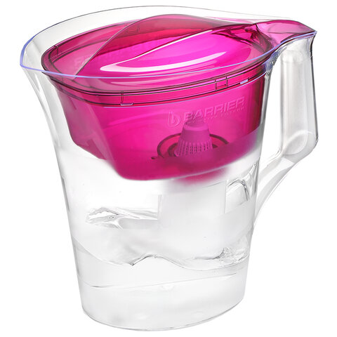 Кувшин-фильтр для очистки воды БАРЬЕР "Твист", 4 л, со сменной кассетой, пурпурный, В178Р00 - фото 2