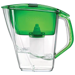 Кувшин-фильтр для очистки воды БАРЬЕР "Гранд Нео", 4,2 л, со сменной кассетой, нефрит