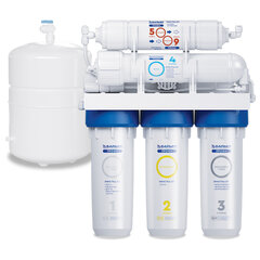 Фильтр для воды с баком в комплекте БАРЬЕР "ПРОФИ Осмо 100", обратный осмос, 5 ступеней, бак 12 л, Н151Р10