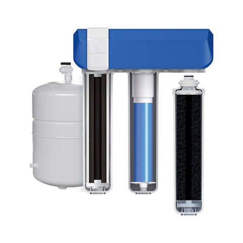 Фильтр для воды с краном и баком БАРЬЕР "Compact OSMO 100",обратный осмос,3 ступени,б, Н262Р01 - фото 2