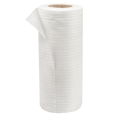 Салфетки универсальные в рулоне 125 шт., 28х20 см, вискоза (спанлейс) 45 г/м2, HOUSE LUX, 82539