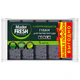Губки для посуды 9,5х6,5 см XXL, КОМПЛЕКТ 5 шт., bubble-поролон, черные, MASTER FRESH