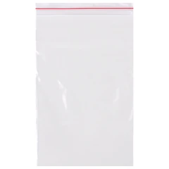 Пакеты ZIP LOCK "зиплок" ПРОЧНЫЕ, комплект 100 шт., 80х120 мм, ПВД, 60 мкм., BRAUBERG, 703076