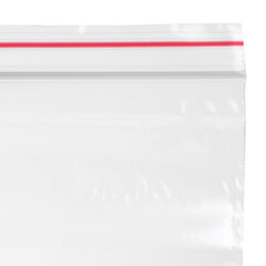 Пакеты ZIP LOCK &laquo;зиплок&raquo; ПРОЧНЫЕ, комплект 100 шт., 80&times;120 мм, ПВД, 60 мкм., BRAUBERG, 703076