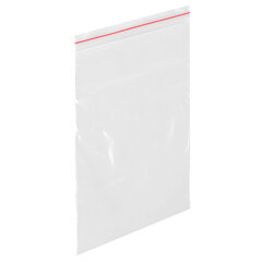 Пакеты ZIP LOCK &laquo;зиплок&raquo; ПРОЧНЫЕ, комплект 100 шт., 80&times;120 мм, ПВД, 60 мкм., BRAUBERG, 703076