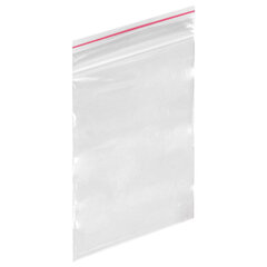 Пакеты ZIP LOCK &laquo;зиплок&raquo; ПРОЧНЫЕ, комплект 100 шт., 60&times;80 мм, ПВД, 45 мкм., BRAUBERG, 703077