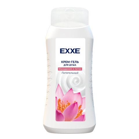 Крем-гель для душа 400 мл EXXE "Макадамия и лотос", питательный, С0007591