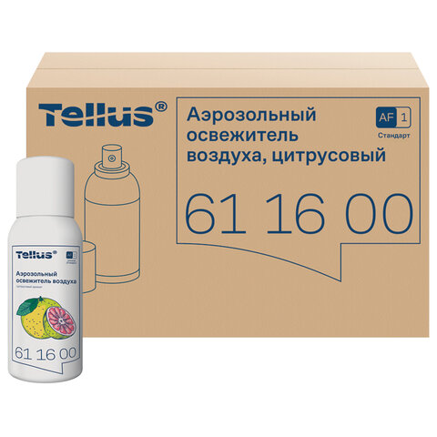 Сменный баллон 100 мл Tellus/TORK (Система АF1) СТАНДАРТ, цитрусовый аромат, 611600 - фото 3