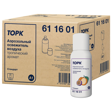 Сменный баллон 100 мл Tellus/TORK (Система АF1) СТАНДАРТ, тропический аромат, 611601 - фото 9