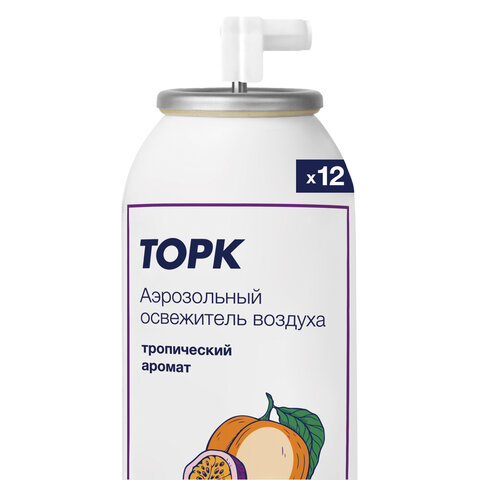 Сменный баллон 100 мл Tellus/TORK (Система АF1) СТАНДАРТ, тропический аромат, 611601 - фото 3