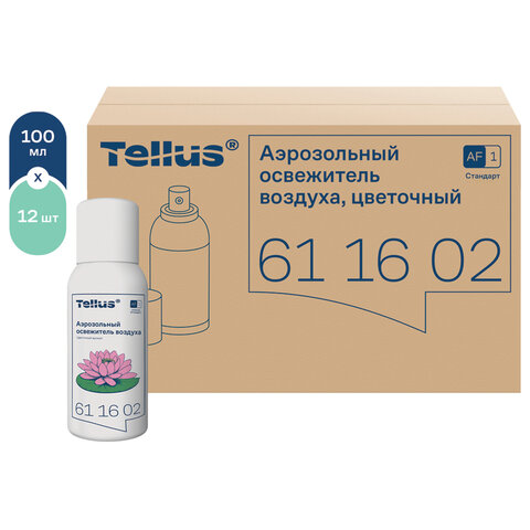 Сменный баллон 100 мл Tellus/TORK (Система АF1) СТАНДАРТ, цветочный аромат, 611602 - фото 5