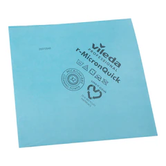 Салфетки VILEDA PROFESSIONAL &laquo;МикронКвик&raquo; КОМПЛЕКТ 5 шт., микроволокно, синий, 38&times;40 см, 170635