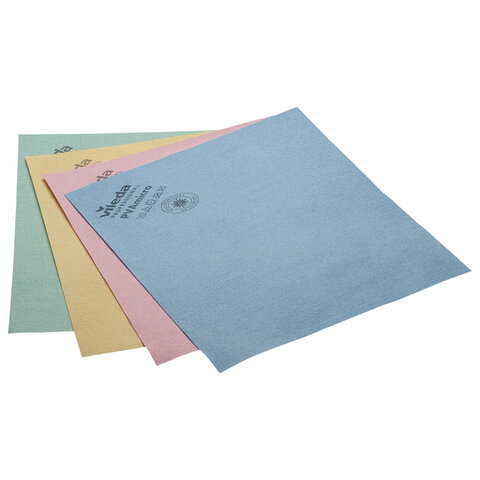 Салфетки VILEDA PROFESSIONAL "ПВАмикро" КОМПЛЕКТ 5 шт., искусственная замша, желтый, 35х38 см, 143592 - фото 6