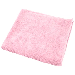Салфетки VILEDA PROFESSIONAL &laquo;МикроТафф Плюс&raquo; КОМПЛЕКТ 5 шт., микрофибра, красный, 38&times;38 см, 174201