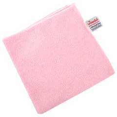 Салфетки VILEDA PROFESSIONAL &laquo;МикроТафф Бейс&raquo; КОМПЛЕКТ 5 шт., микрофибра, красный, 36&times;36 см, 174178
