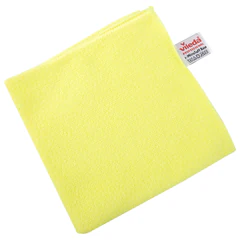 Салфетки VILEDA PROFESSIONAL &laquo;МикроТафф Бейс&raquo; КОМПЛЕКТ 5 шт., микрофибра, желтый, 36&times;36 см, 174182