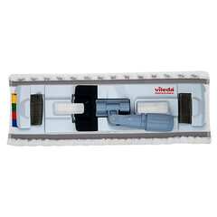 Насадка МОП плоская 40 см, VILEDA PROFESSIONAL &laquo;МикроЛайт Макси Спид Про&raquo;, уши (ТИП УВ) микрофибра / скраб, 167292