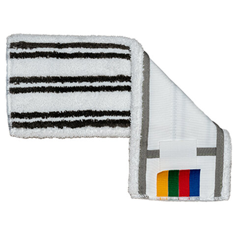 Насадка МОП плоская 40 см, VILEDA PROFESSIONAL "МикроПлюс Комби", уши (ТИП УВ) микрофибра / скраб, 167298