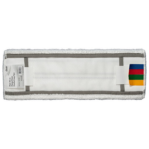 Насадка МОП плоская 40 см, VILEDA PROFESSIONAL "МикроПлюс Комби", уши (ТИП УВ) микрофибра / скраб, 167298 - фото 3