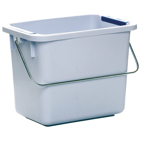 Ведро 6 л, VILEDA PROFESSIONAL "Цветовое кодирование" 28х17,5х21,5 см, для тележек, 120943