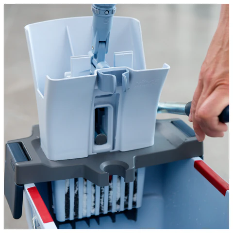 Отжим туннельный VILEDA PROFESSIONAL "УльтраСпид Про", с рычагом, для уборочных тележек, 147595 - фото 4