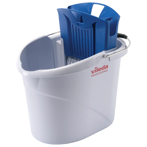 Ведро с отжимом VILEDA PROFESSIONAL "УльтраСпид Мини" 10 л, синий, 129686