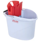 Ведро с отжимом VILEDA PROFESSIONAL "УльтраСпид Мини" 10 л, красный, 129686, 129687
