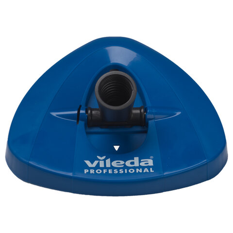 Швабра с отжимом и ведром 10л VILEDA PROFESSIONAL "УльтраСПИН Мини", отжим с педалью, насадка, синий 158010 - фото 7