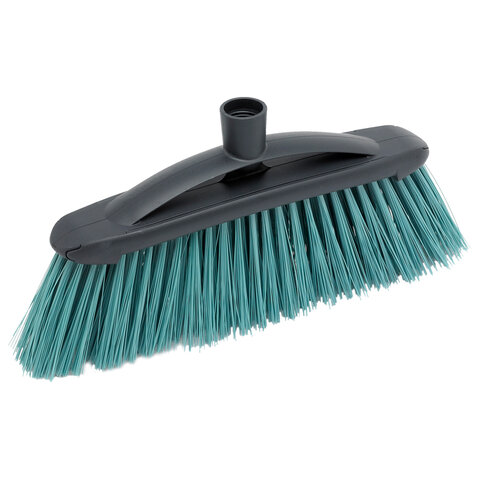 Щетка для уборки VILEDA PROFESSIONAL "ЭКО", ширина 30 см, щетина 8 см, ЖЕСТКАЯ, крепление еврорезьба, 519227