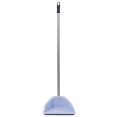 Совок VILEDA PROFESSIONAL с длинной ручкой 85 см, ширина 22 см, зубцы для очистки щеток, резиновая кромка, 146349