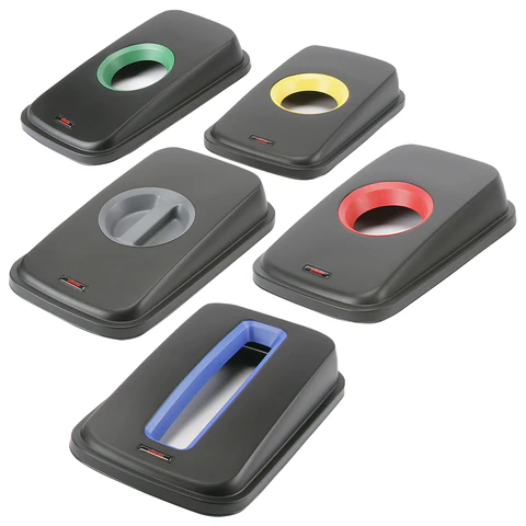 Крышка для контейнера 70 литров VILEDA PROFESSIONAL "ГЕО", УЗКОЕ ОТВЕРСТИЕ, 29х49х9см, 137731 - фото 3