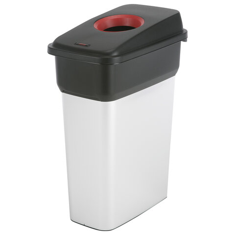 Крышка для контейнера 70 литров VILEDA PROFESSIONAL "ГЕО", КРУГЛОЕ ОТВЕРСТИЕ, 29х49х9 см, 137732 - фото 3