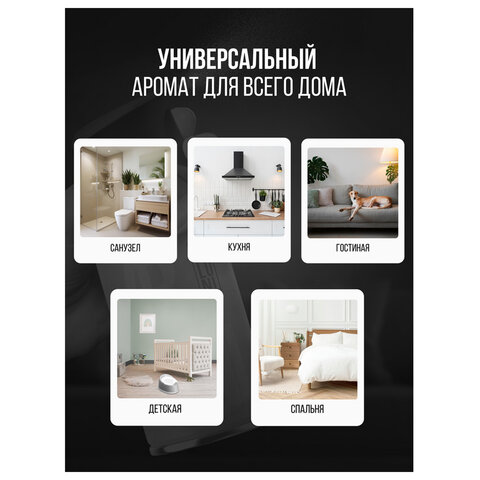 Сменный баллон 250мл ARLUNI "Кашемир и дерево", для автомат. освежителей, универсальн - фото 8