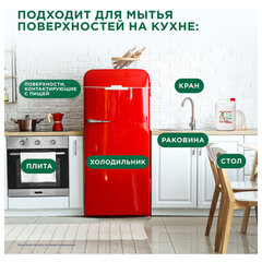Средство для мытья посуды 5 л, СИФ &laquo;Красный апельсин и эвкалипт&raquo;, гель