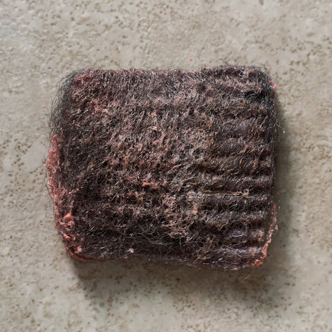 Губки металлические, с пропиткой, 6х5,5х1см, КОМПЛЕКТ 6шт, для посуды, гриля, плиты,, 5010 - фото 6