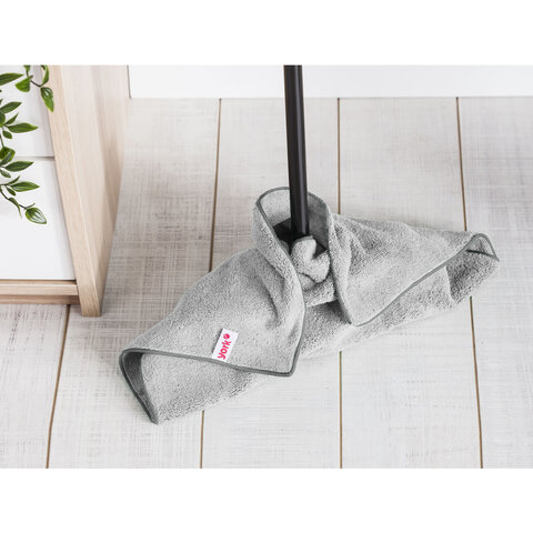 Тряпка для мытья пола 60х80см, плотность 250г/м2, МИКРОФИБРА, YORK, 026390 - фото 3