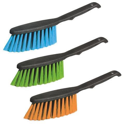 Щетка-сметка для уборки КЛИП, 29х5х6см, длина щетины 5см, ассорти, YORK AZUR, 060030