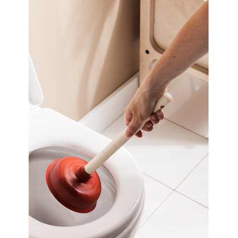 Вантуз с деревянной ручкой, диаметр 15см, высота 35см, YORK, 097110 - фото 2