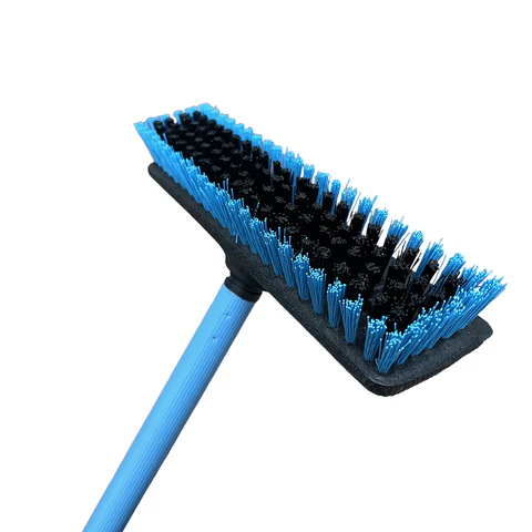 Щетка-шробер КОМПЛЕКТ черенок 110см + щетка 24см, еврорезьба, Твиги, ассорти YORK AZUR, 043140 - фото 3