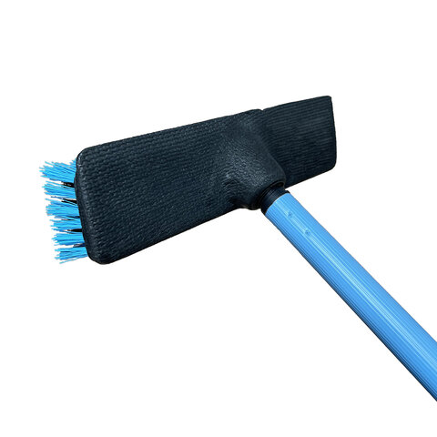 Щетка-шробер КОМПЛЕКТ черенок 110см + щетка 24см, еврорезьба, Твиги, ассорти YORK AZUR, 043140 - фото 2