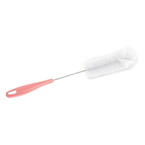 Ершик для мытья бутылок, ширина 6см, длина с рукояткой 36см, пластиковый, ассорти, YORK, 041080 - фото 2