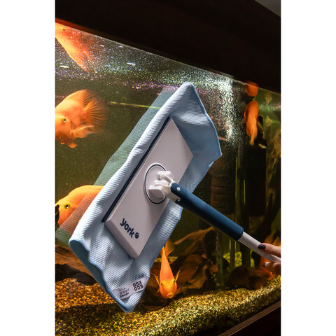 Швабра с автозахватом SNAPPY черенок 127см, флаундер 25х10см, салфетка 30х30см микроф, 82230 - фото 7