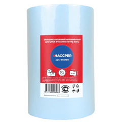 Протирочный нетканый материал HACCPER 945 &laquo;Extra Strong Turq&raquo;, 400 листов, 32&times;30 см, 78 г/<wbr/>м<sup>2</sup>