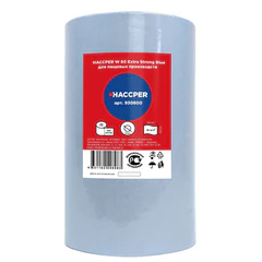 Протирочный нетканый материал HACCPER W 80 &laquo;Extra Strong Blue&raquo;, 400 листов, 32&times;30 см, 56 г/<wbr/>м<sup>2</sup>