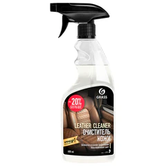 Очиститель кожи для салона автомобиля 600 мл, GRASS LEATHER CLEANER, распылитель