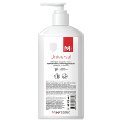 Крем защитный 1 л, M SOLO UNIVERSAL, универсальный, от водорастворимых и водонерастворимых загрязнений, дозатор