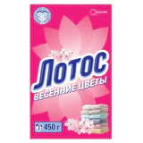 Стиральный порошок универсальный для всех типов белья 450 г, ЛОТОС "Весенние цветы", МИНПРОМТОРГ, 00000061